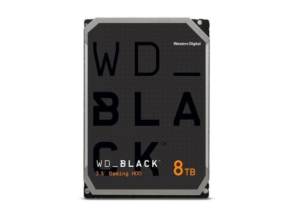 WD Black WD8001FZBX - Harddisk - 8 TB - intern - 3.5" - SATA 6Gb/s - 7200 rpm - buffer: 256 MB