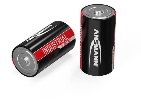 Ansmann 1503-0000, Engangsbatteri, C, Alkalinsk, 1,5 V, 10 stykker, Sort