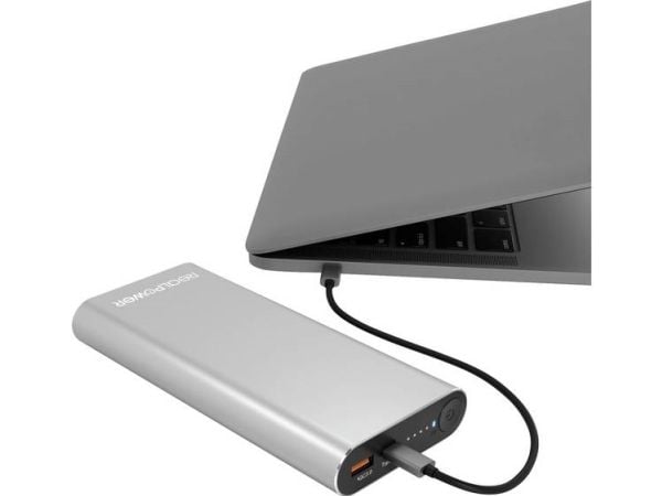 RealPower PB-20000PD Pro, 20000 mAh, Quick Charge 3.0, 100 W, Aluminium