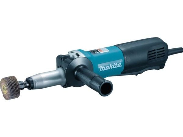 Makita GD0811C, Sort, Blå, Sølv, 4,3 cm, 2,5 m/s², AC, 750 W, 75 mm