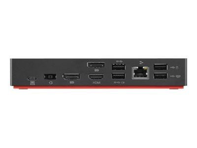 Lenovo ThinkPad USB-C Dock Gen 2 - Dockningsstation - USB-C - HDMI, 2 x DP - 1GbE - 90 Watt - Sydafrika