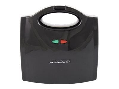 Esperanza PORTABELLA - Toastmaskin / vaffelsteker / grill - 700 W - svart