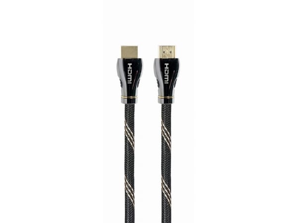 Gembird - Ultra High Speed - HDMI-kabel med Ethernet - HDMI hann til HDMI hann - 3 m - 8K-støtte