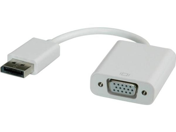 ROLINE DisplayPort-VGA Adapter, v1.2, DP M - VGA F, 0,15 mm