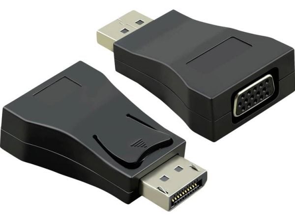 Value 12.99.3156, DisplayPort, VGA, Musta