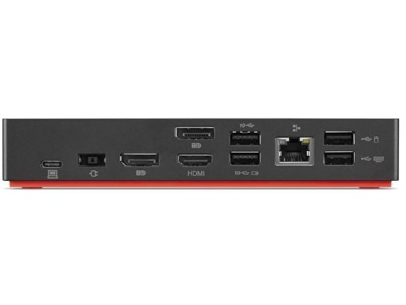 Lenovo ThinkPad USB-C Dock Gen 2 - Dokkingstasjon - USB-C - HDMI, 2 x DP - 1GbE - 90 watt - Sør -frika
