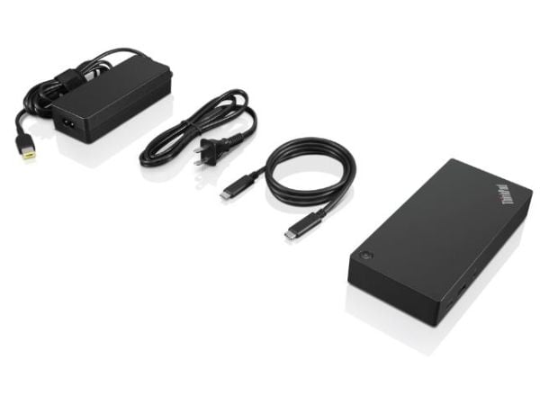 Lenovo ThinkPad USB-C Dock Gen 2 - Dokkingstasjon - USB-C - HDMI, 2 x DP - 1GbE - 90 watt - Sør -frika