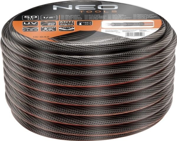 Neo Puutarhaletku Professional 1/2"50m 6 kerrosta (15-842)