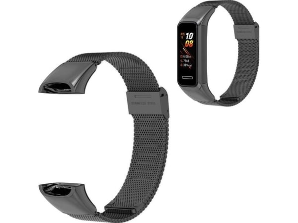 Strado Stålrem for Honor Band 5 (sort), universal