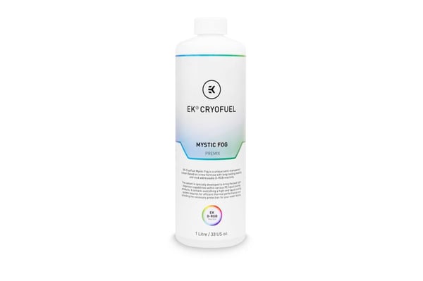 EkWaterBlocks EK-CryoFuel Mystic Fog (Premix) - Kjølevæske for væskekjølesystem - hvit
