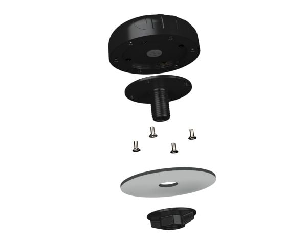 Poynting A-PUCK-0012-V1-01, 7 dBi, 2.4 - 2.5/5 - 6 GHz, 50 O, MIMO-direksjonell antenne, SMA, Hankjønn