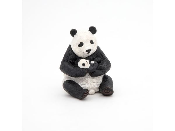 PAPO Panda sitter med en unge