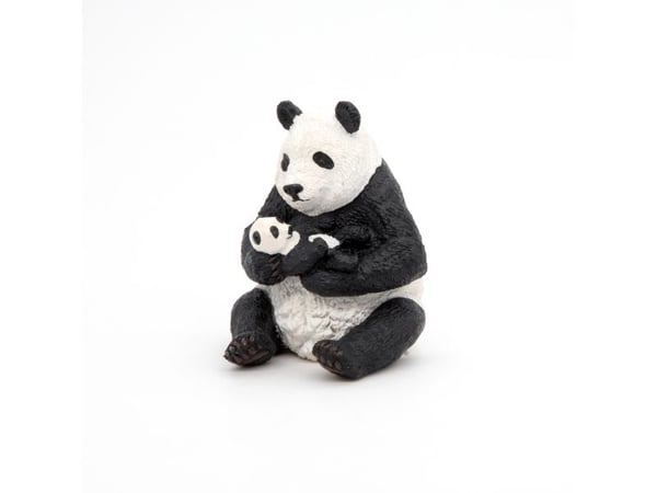 PAPO Panda sitter med en unge