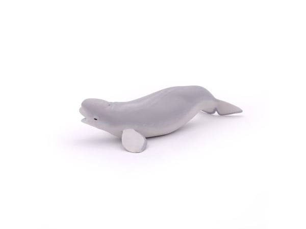 Papo Beluga whale, 3 År, Marine life, Grå, PVC