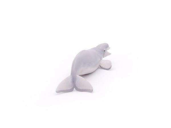 Papo Beluga whale, 3 År, Marine life, Grå, PVC
