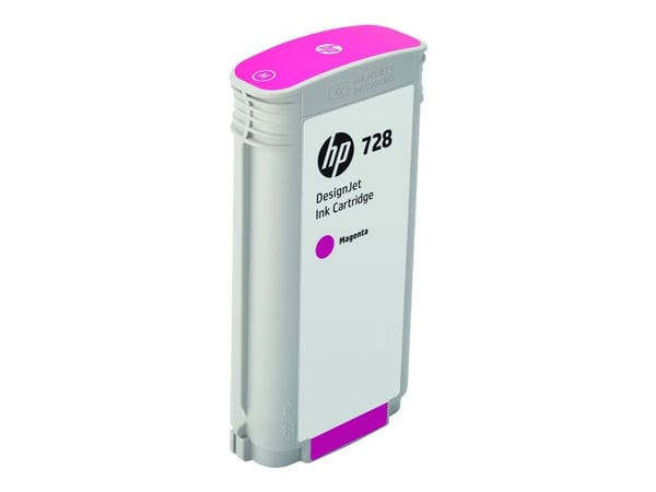HP 728 - 130 ml - magenta - original - DesignJet - blekkpatron - for DesignJet T730, T830