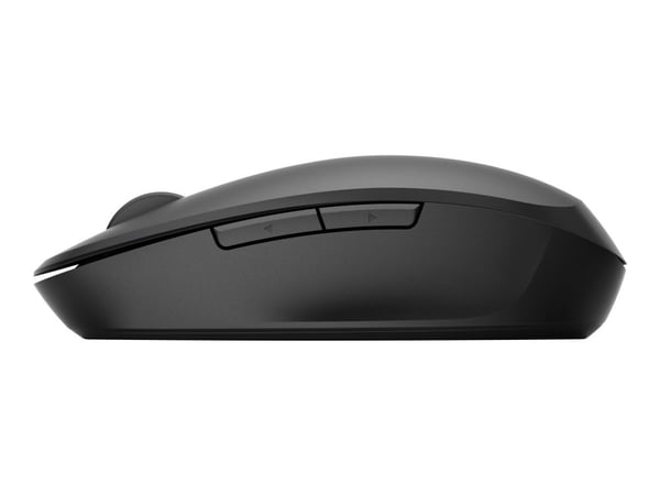 HP Dual Mode - Mus - trådløs - Bluetooth, 2.4 GHz - USB trådløs mottaker - svart - for HP 21, 22, 24, 27; Pavilion 24, 27, 32, TP01