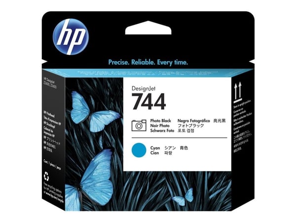 HP 744 Photo Black/Cyan DesignJet Printhead, HP DesignJet Z2600 PostScript Printer, HP DesignJet Z5600 PostScript Printer, Lämpömustesuihkutulostin...