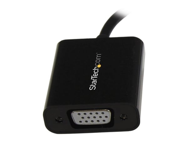 StarTech Mini DisplayPort to VGA Adapter - DisplayPort 1.2 - 1080p - Thunderbolt to VGA Monitor Adapter - Mini DP to VGA (MDP2VGA2) - Video adapter...