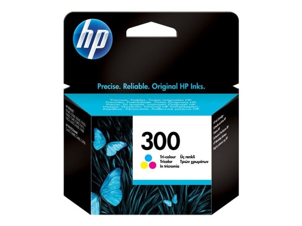 HP 300 - 4 ml - farge (cyan, magenta, gul) - original - blekkpatron - for Deskjet F4210, F4213, F4230, F4235, F4250, F4273, F4274, F4275, F4283, F4...