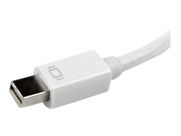 StarTech.com A/V-matkasovitin: 3-in-1 Mini DisplayPort - VGA DVI tai HDMI muunnin - Valkoinen (MDP2VGDVHDW) - Videomuuntaja - DisplayPort - DVI, HD...
