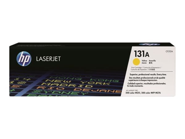 Lasertoner hp 131a cf212a, 1 800 sidor, gul