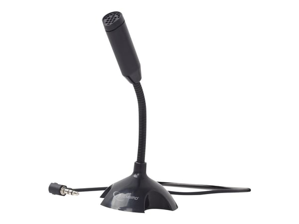 GEMBIRD MIC-D-02 pöytämikrofoni MIC-D-02 musta