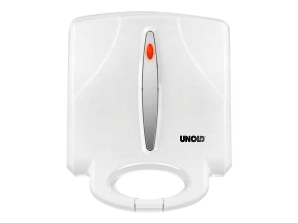 UNOLD 48360 - Vaffelmaskin - 1.4 kW - hvit / rustfritt stål
