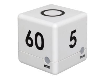 TFA Cube Timer - Kjøkkentidtaker trådløs - hvit