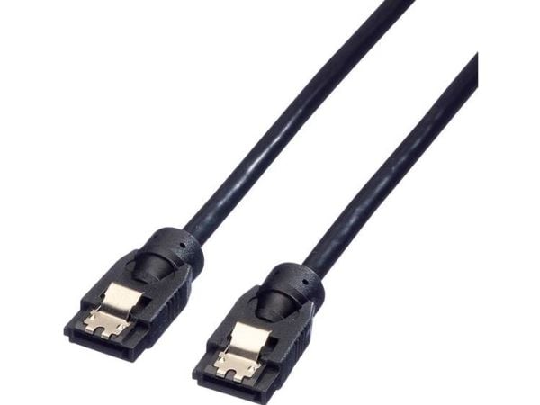 ROLINE 11.03.1552, 0,5 m, SATA III, SATA 7-pin, SATA 7-pin, Hankjønn/hankjønn, Sort, Sort
