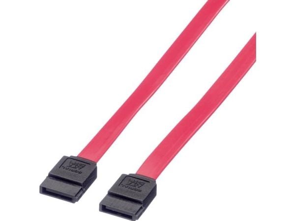 VALUE Internal SATA 3.0 Gbit/s Cable 1.0 m, Röd