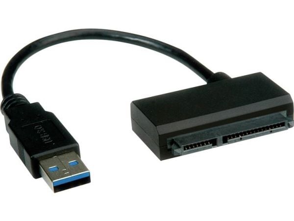 ROLINE 12.02.1043, USB Type-A, SATA, Svart, 5 Gbit/s, Windows 2000, Windows 8, Windows 8 Enterprise, Windows 8 Enterprise x64, Windows 8 Pro, Windo...