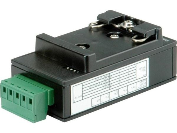 ROLINE USB 2.0 to RS422/485 Adapter, with Isolation, for DIN Rail, Sort