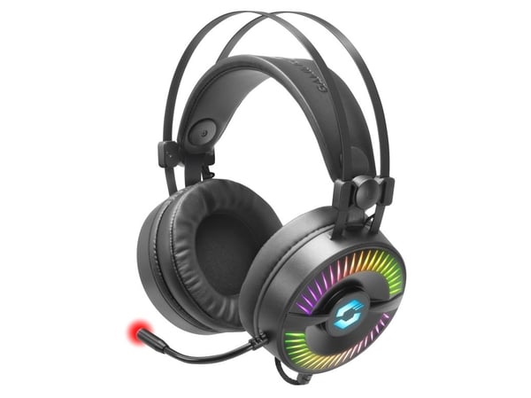 SPEEDLINK QUYRE - Gaming - hodesett - 7,1-kanals - full størrelse - kablet - USB - svart