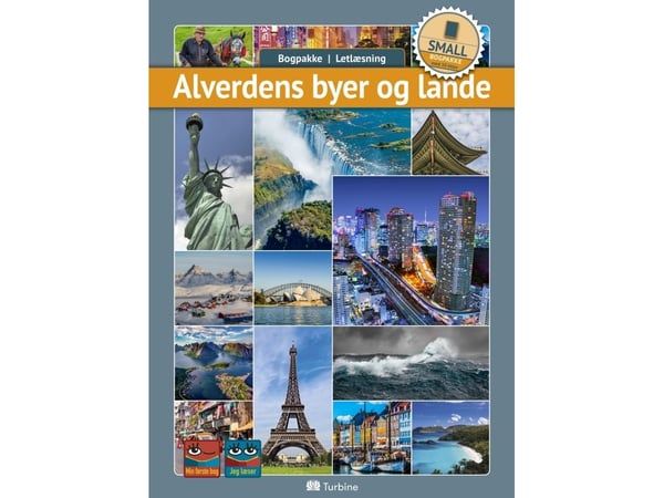 Verdens byer og land (SMALL 10 bøker) | Bokpakke, lettlest, fakta | Språk: Dansk