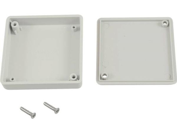 Hammond Electronics 1551TTGY universalkabinett 60 x 60 x 15 ABS grå (1 stk.) Hammond Electronics 1551TTGY universalkabinett 60 x 60 x 15 ABS grå (1 stk.)