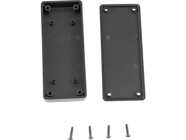 Hammond Electronics 1551UUBK universalkabinett 100 x 40 x 15 ABS sort 1 stk