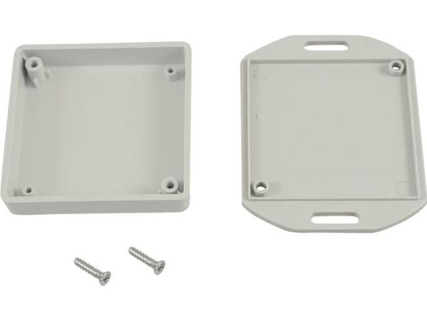 Hammond Elektroniikka Hammond Elektroniikka 1551TTFLGY Universalkabinetti 60 x 60 x 15 ABS Grå 1 stk Hammond Electronics 1551TTFLGY Universalkabine...