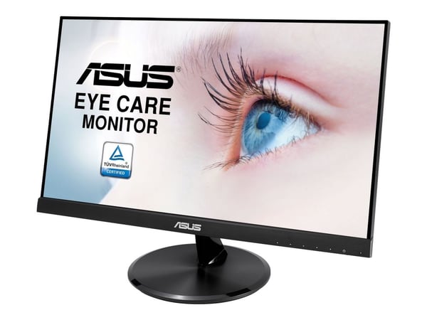 ASUS VP229Q - LED-skjerm - 21.5" - 1920 x 1080 Full HD (1080p) @ 75 Hz - IPS - 250 cd/m² - 1000:1 - 5 ms - HDMI, VGA, DisplayPort - høyttalere - svart