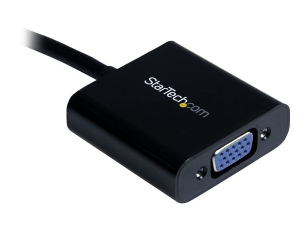 StarTech Micro HDMI® to VGA Adapter Converter for Smartphones / Ultrabook / Tablet - 1920x1080 - Micro HDMI Male to VGA Female (MCHD2VGAE2) - Video...