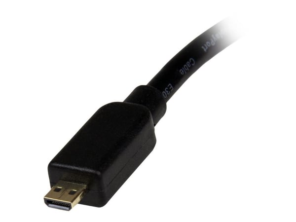 StarTech Micro HDMI® to VGA Adapter Converter for Smartphones / Ultrabook / Tablet - 1920x1080 - Micro HDMI Male to VGA Female (MCHD2VGAE2) - Video...