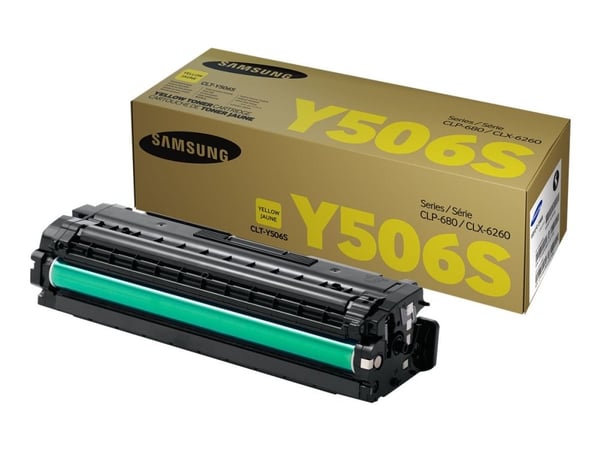 HP CLT-Y506S - Gul - original - tonerpatron (SU524A) - for Samsung CLP-680DW, CLP-680ND, CLX-6260FD, CLX-6260FR, CLX-6260FW, CLX-6260ND