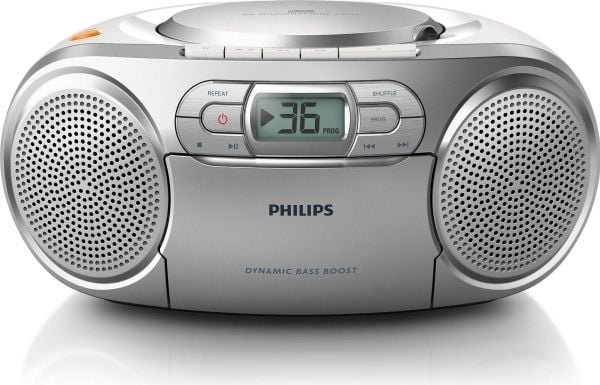 Philips AZ127 - Boomboks - 2 watt - sølv