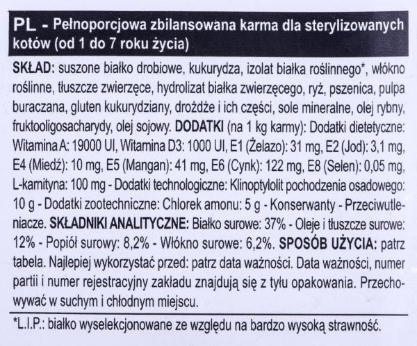 Royal Canin Sterilised 37, Vuxen, 4 kg