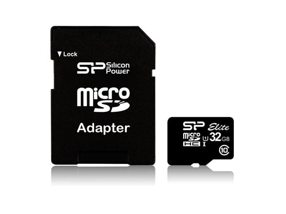 SILICON POWER Elite - Flashminnekort (microSDHC til SD-adapter inkludert) - 8 GB - Class 10 - microSDHC UHS-I