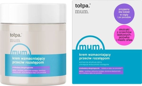 Tolpa Mum. Stretch Mark Vahvistava voide 250ml Tolpa Mum. Stretch Mark Vahvistava voide 250ml