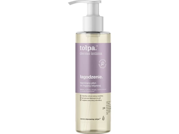 Tołpa Dermo intima. Beroligende intimhygienevæske 195ml