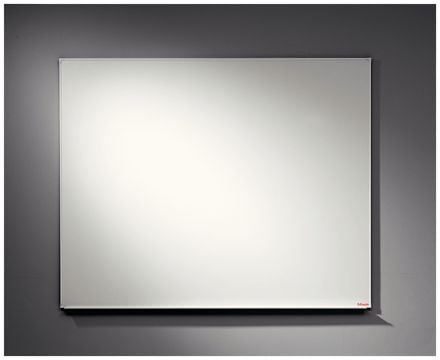 Esselte - Whiteboard - 900 x 1200 mm - emalje - magnetisk - grå ramme