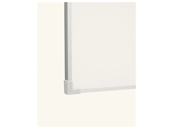 Esselte - Whiteboard - 900 x 1200 mm - emalje - magnetisk - grå ramme