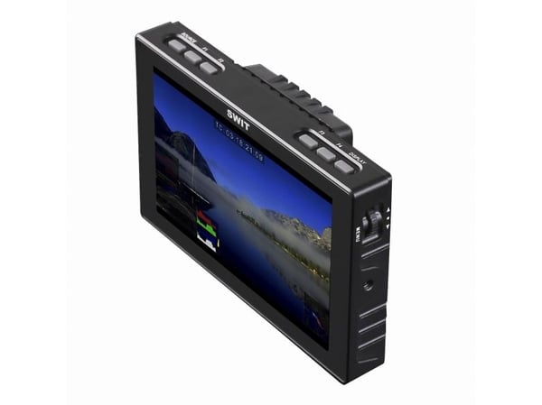 SWIT S-1073F, 17,8 cm (7"), 1920 x 1200 piksler, 16:9, 16.78 million farger, 400 cd/m², 160°